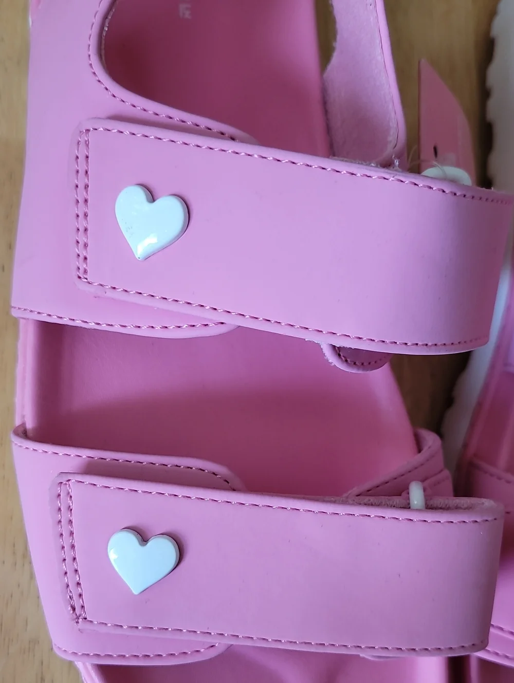 Stoney Clover Lane x Target Pink Heart Sport Strap Sandals